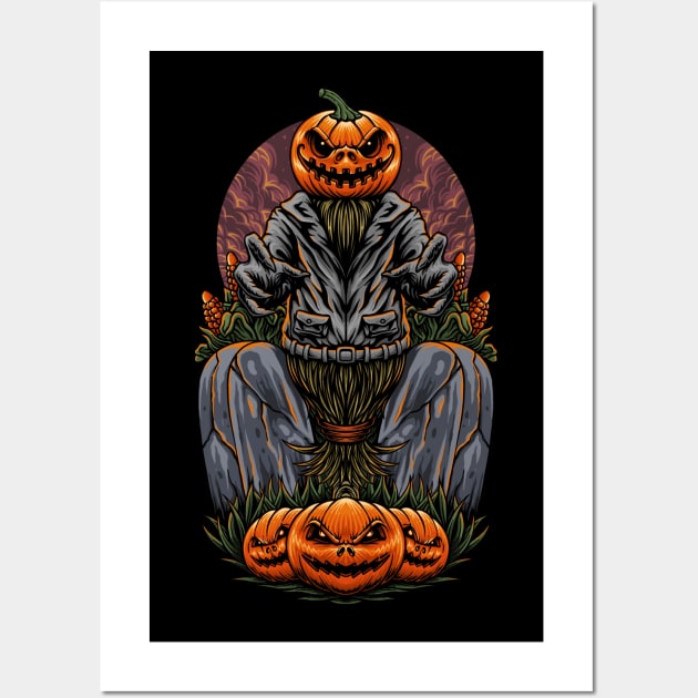 Helloween Wall Art by Arjanaproject